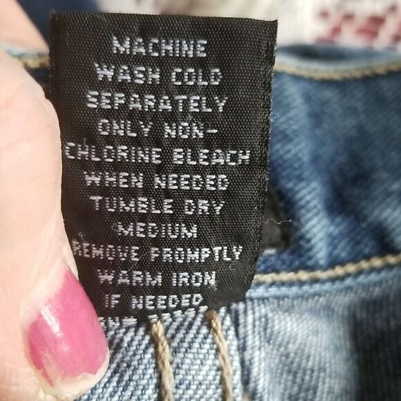 NY Jeans by New York &Co Straight Leg Denim Blue Size 8 - Picture 4 of 4